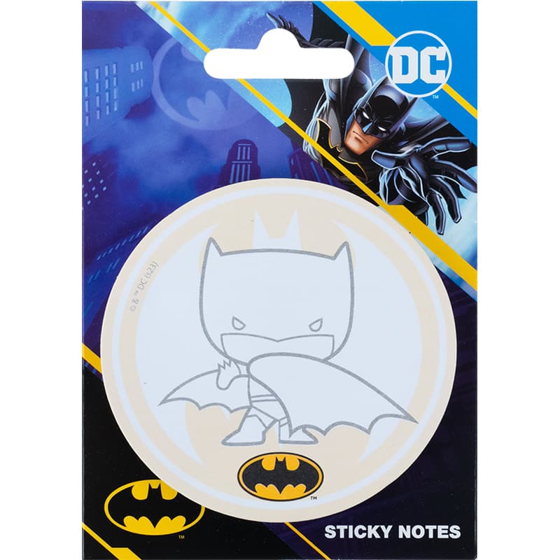 Блок/зам. липк. краем 70х70мм 50л. "Kite" DC Comics №DC23-298-2(24)