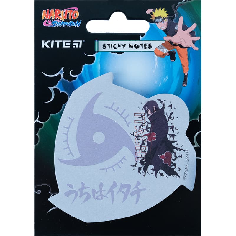 Блок/зам. липк. краем 70х70мм 50л. "Kite" Naruto №NR23-298-1(24)
