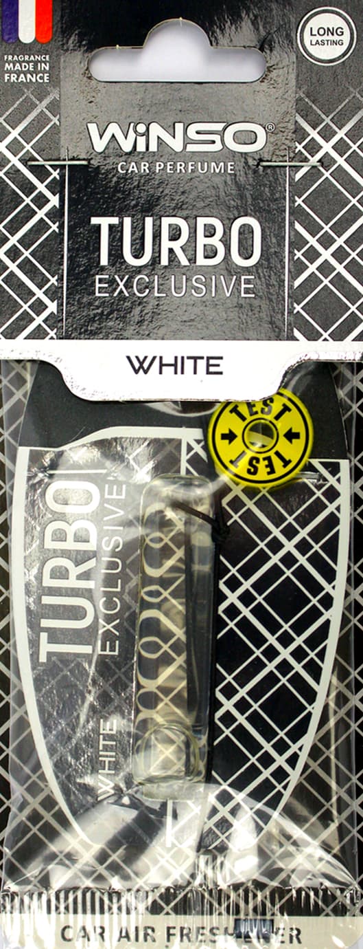 Аромадифузор для авто "Winso" 6мл Turbo Exclusive White з капсулою(25)
