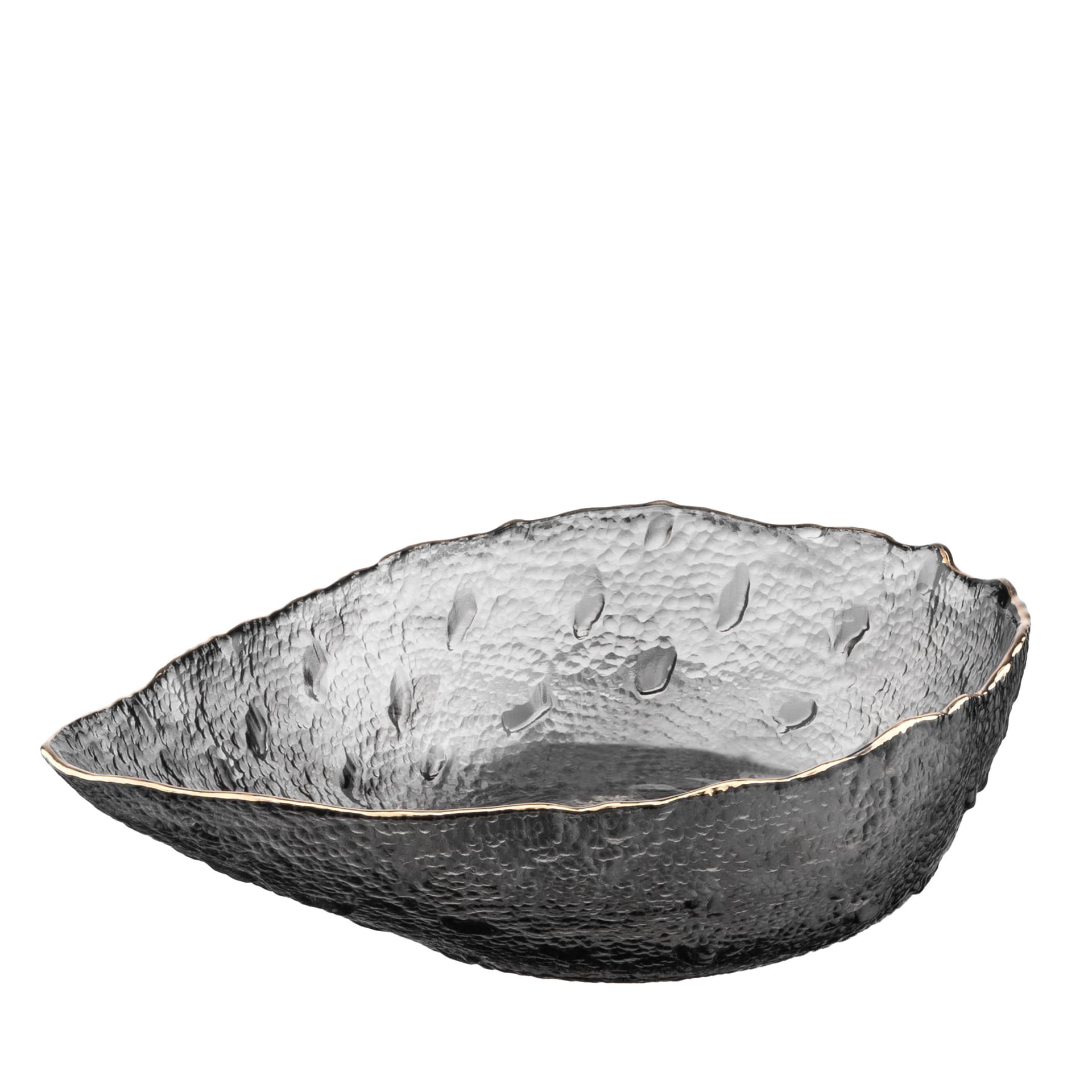 Салатник скло "Ardesto Leaf" 17,5см сірий №AR5010(24)