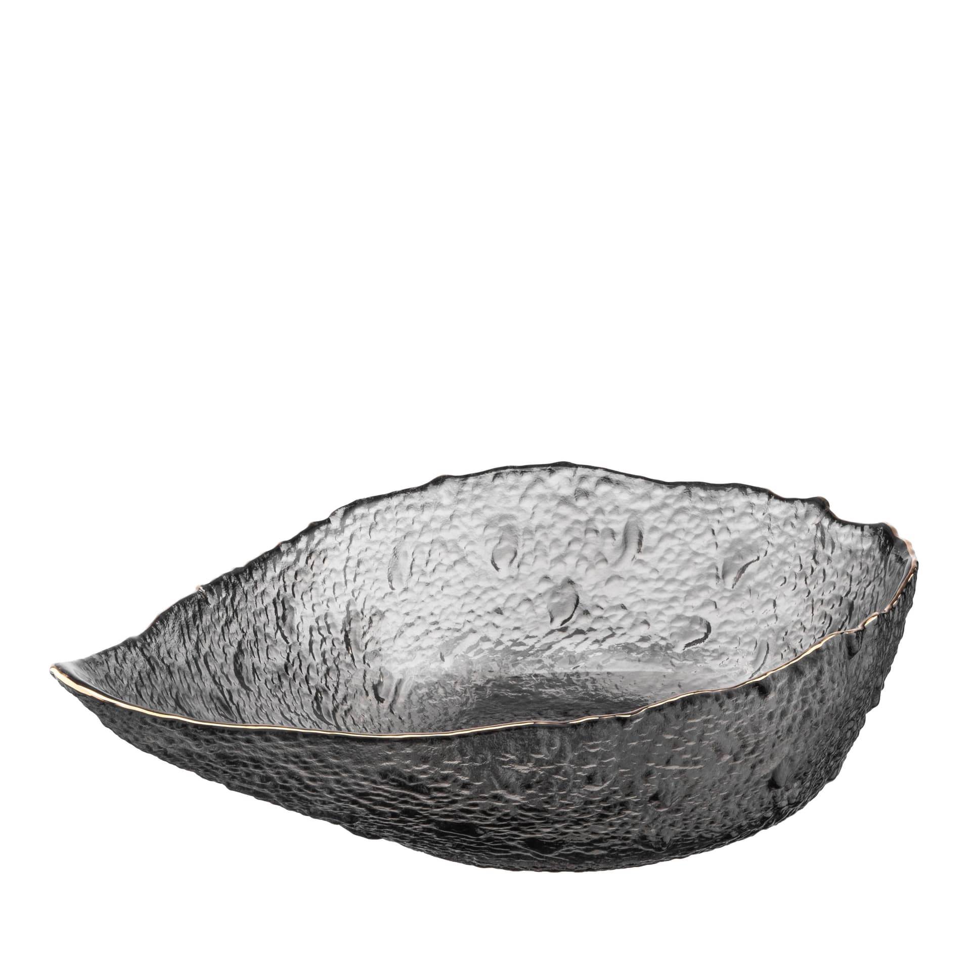 Салатник скло "Ardesto Leaf" 21,5см сірий №AR5011(24)