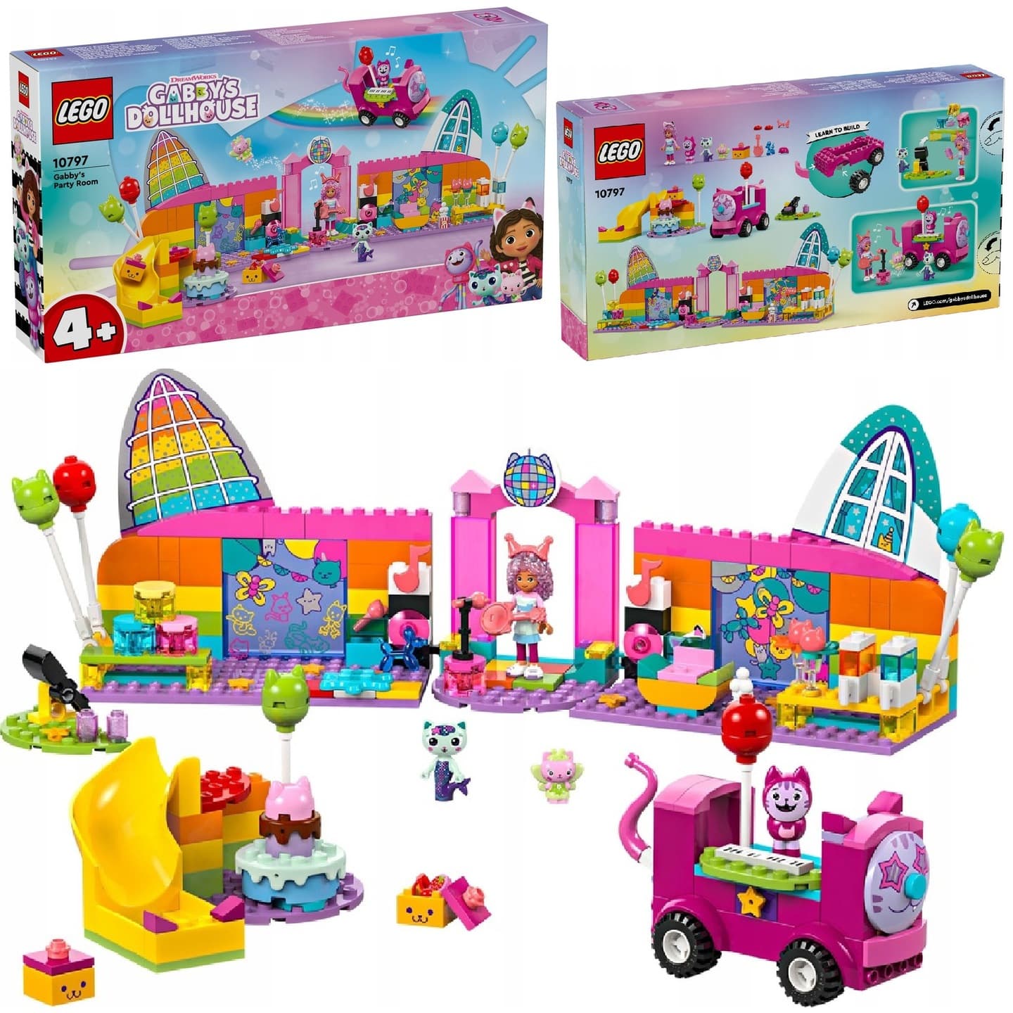 Конструктор "LEGO" Gabby's Святкова кімната Ґаббі №10797(3)