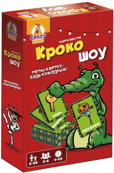 Игра наст. "Крокошоу" №VT8077-02