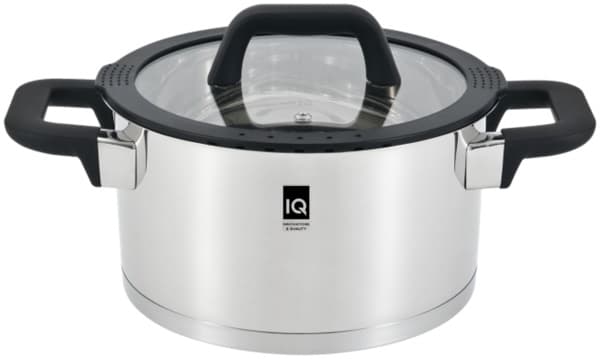 Каструля алюм. "IQ Be Traditional" 22см 4,3л з кришкою №IQ-2046-22(4)