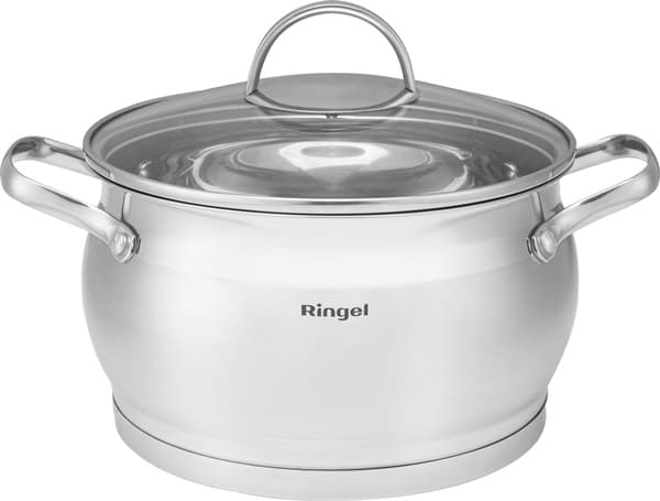 Каструля нерж. "Ringel Salsa" 22см 5,2л з кришкою №RG-2034-22(6)