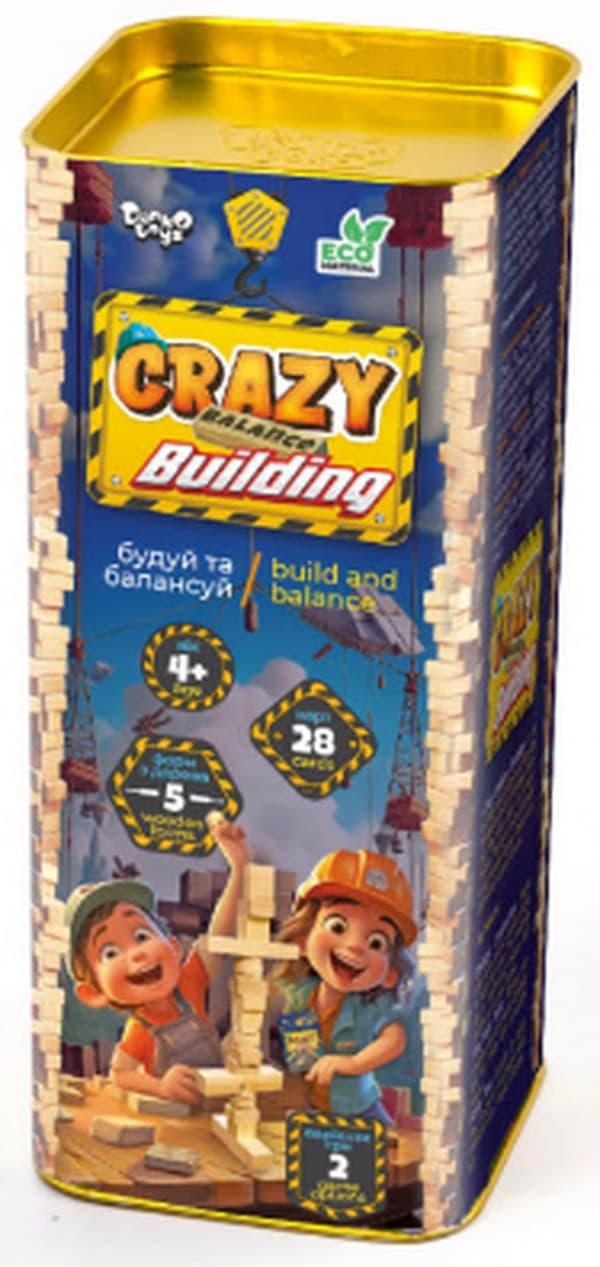 Игра "Crazy Balance Building" №CBB-01/DankoToys/(6)