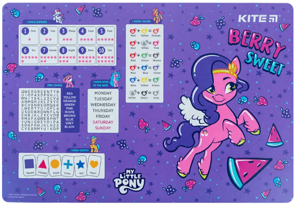 Підкладка для столу "Kite" №LP23-207-01 Little Pony (42,5х29cм) PP LP(10)