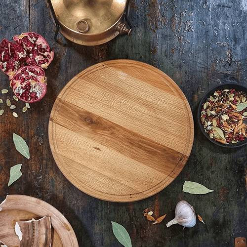 Доска кухонная для пиццы дерев. 27см №8906-1/0616/S&T
