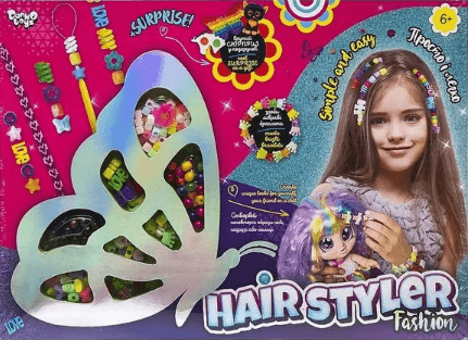 Набір креативної творчості "Hair Styler. Fashion" №HS-01-03/DankoToys/(10)