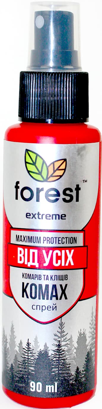 Спрей-репеллент "Forest Extreme" от всех летающих и ползающих насекомых 90мл №0754(35)