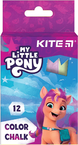 Мел цветн. "Kite" №LP24-075 12шт Litlle Pony(12)(288)