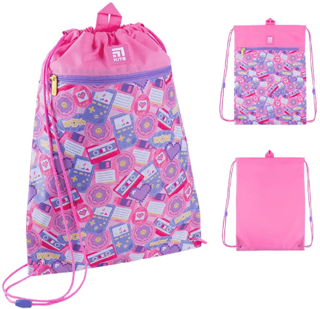 Сумка для обувь "Kite" Love is Love 1от.,1карм.№K24-601M-11