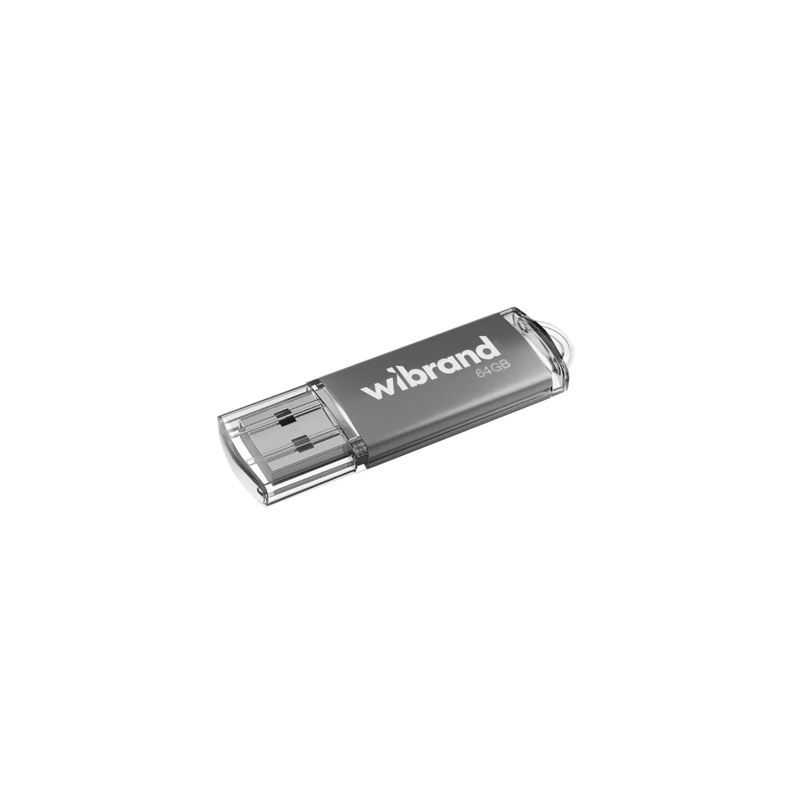 Флеш-пам`ять 64GB "Wibrand" Cougar USB2.0 silver №0923