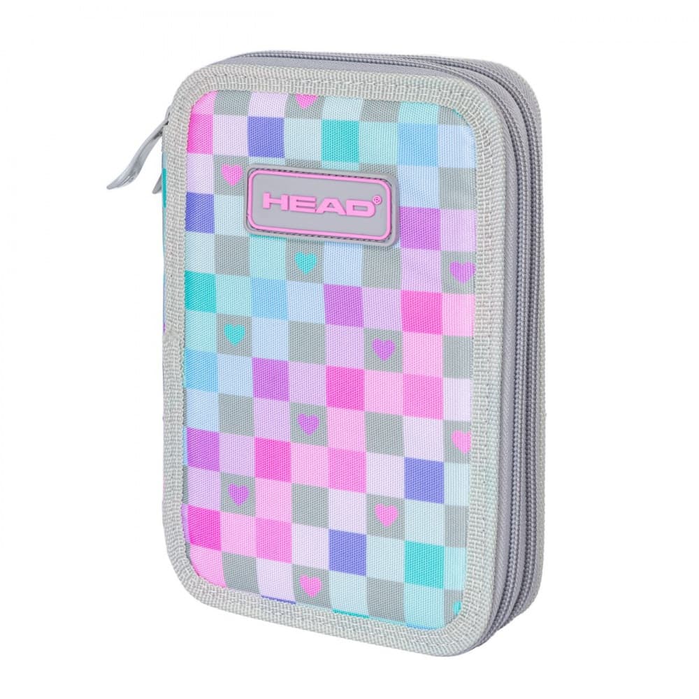 Пенал "Astrabag" Checkered Hearts 2от. №AC2/503024066