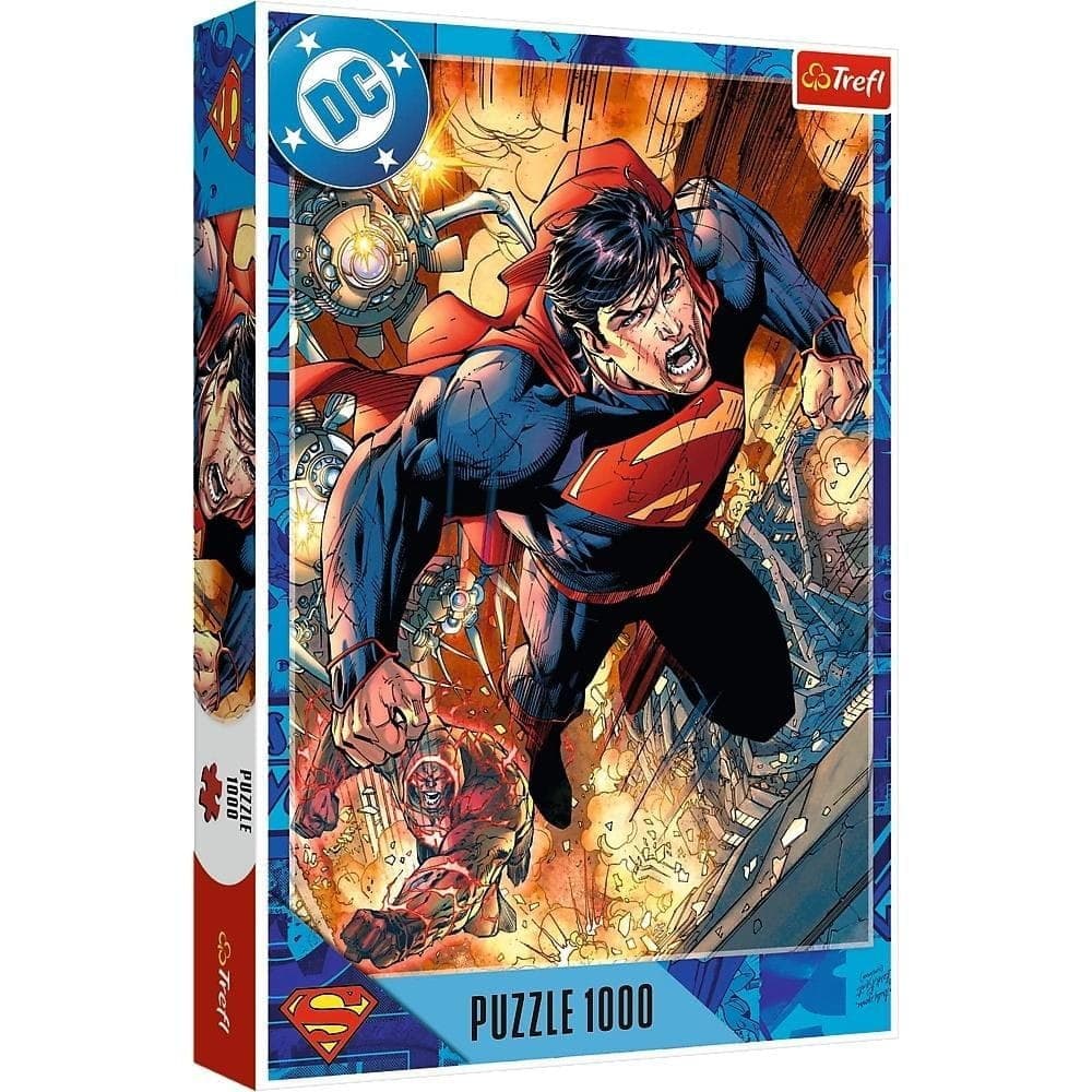 Пазли Trefl 1000ел. Superman Супермен в дії №10936(6)