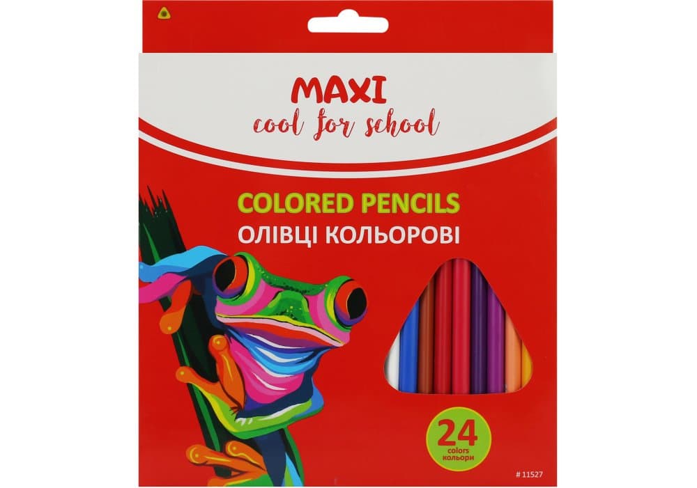 Карандаши цветные 24 цвета Economix Africa (12) E11527