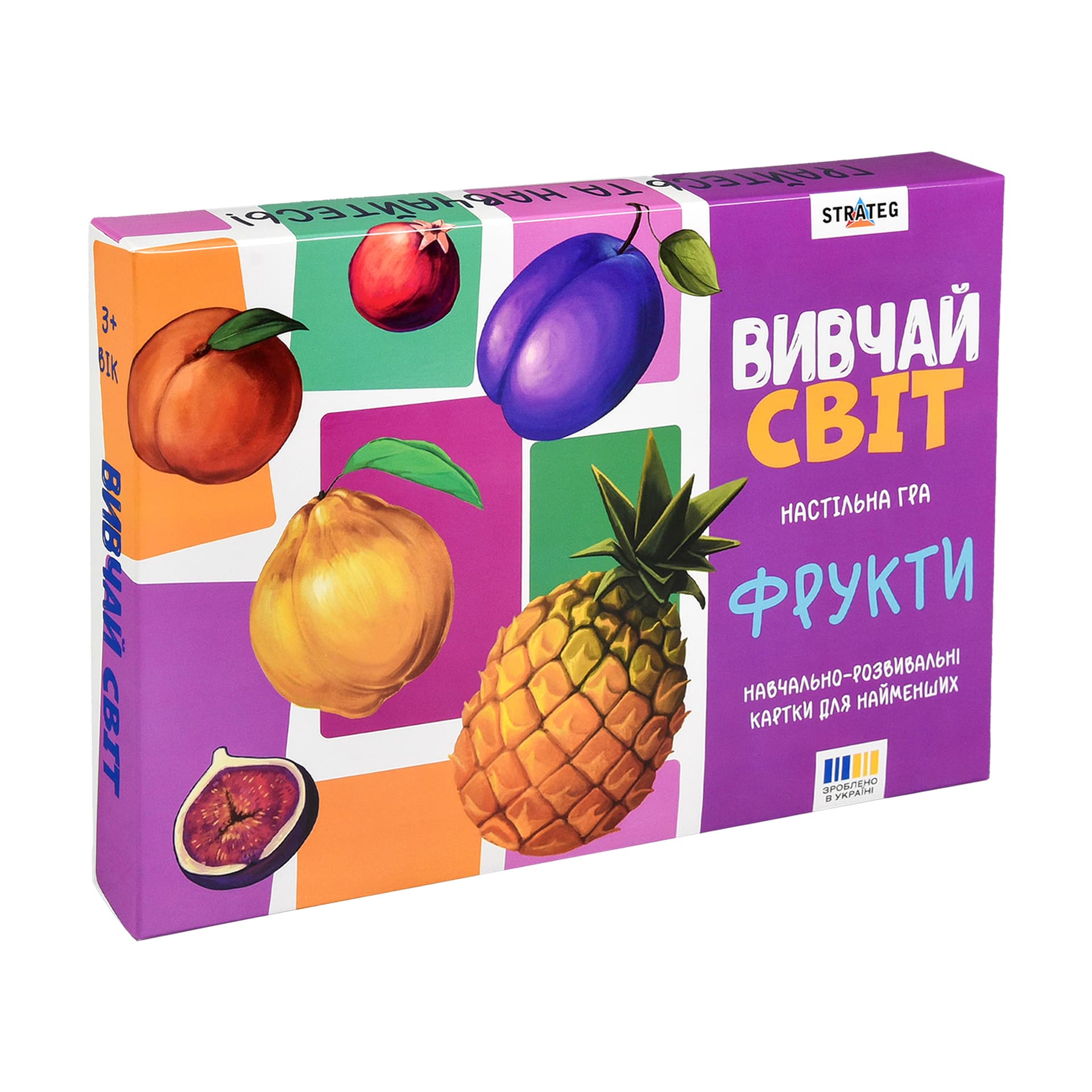 Гра наст. "Вивчай світ. Транспорт" укр. №30806/Strateg/(16)