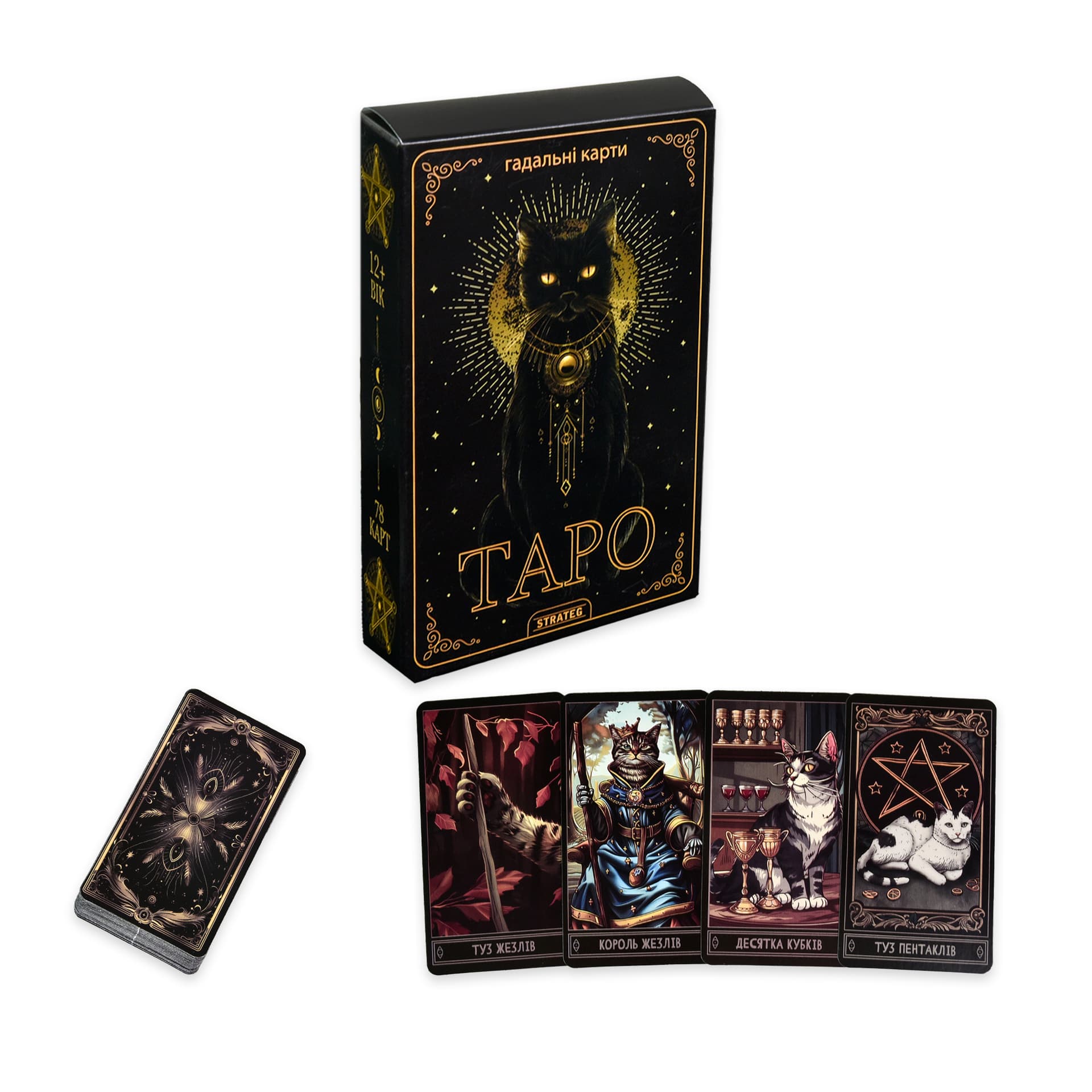 Игра наст. "Таро" укр. №30882/Strateg/(44)