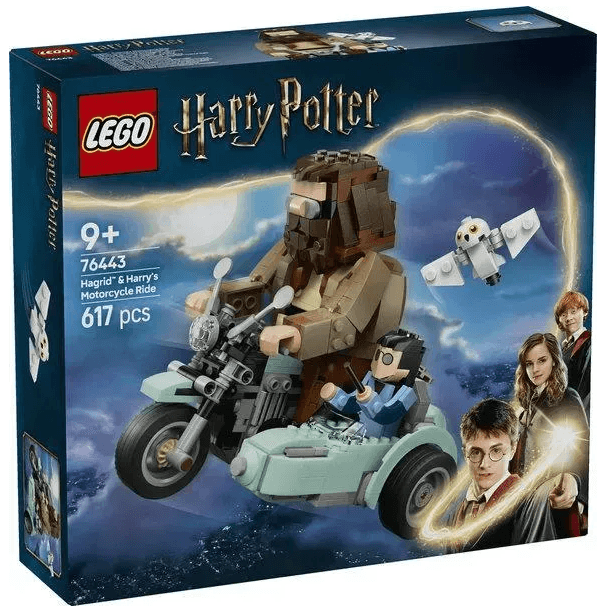 Конструктор "LEGO" Harry Potter Поїздка Геґріда й Гаррі на мотоциклі №76443(3)