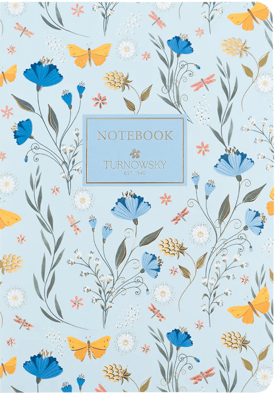 Блокнот А5 80л. клет. карт. Secret Garden 3 №8700-19-A-TR/Axent/(4)