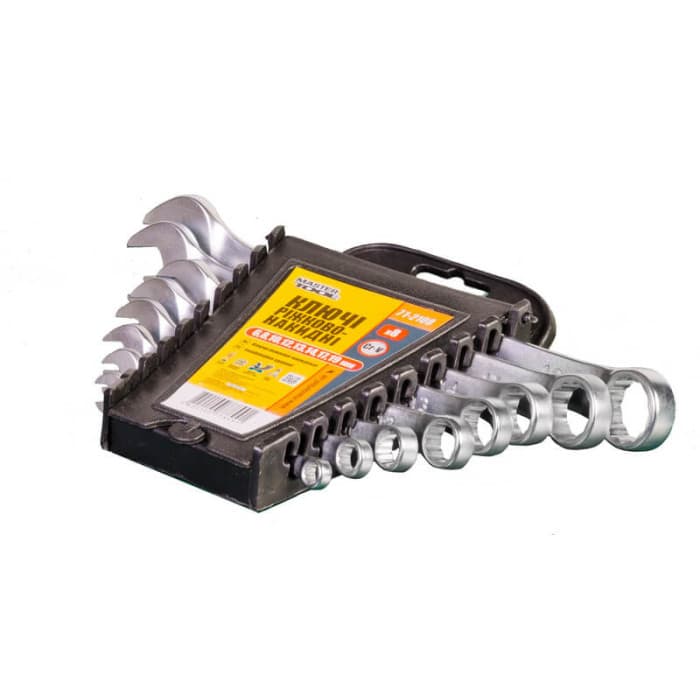 Набір ключів комбінованих Master Tool 8шт 6-19мм №71-2108