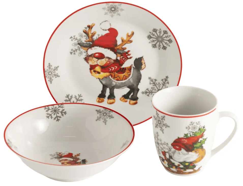 Сервіз дитячий керам. 3предм. "Luminarc. Edition NY Fawn" №TRSC-HD5022-BT01(12)
