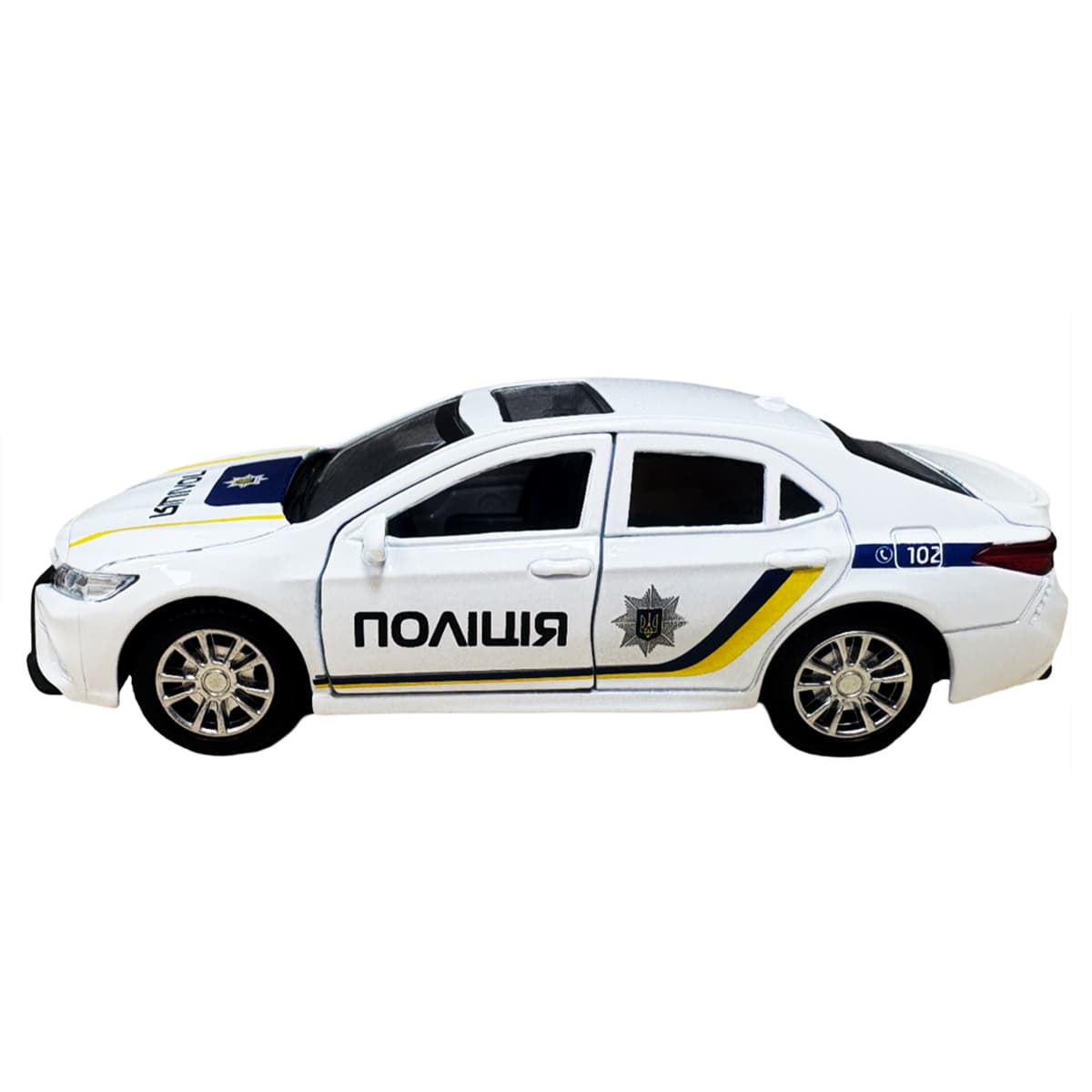 Автомодель "Technodriver" TOYOTA CAMRY ПОЛИЦИЯ белая №KM250416/КиддиСвит/
