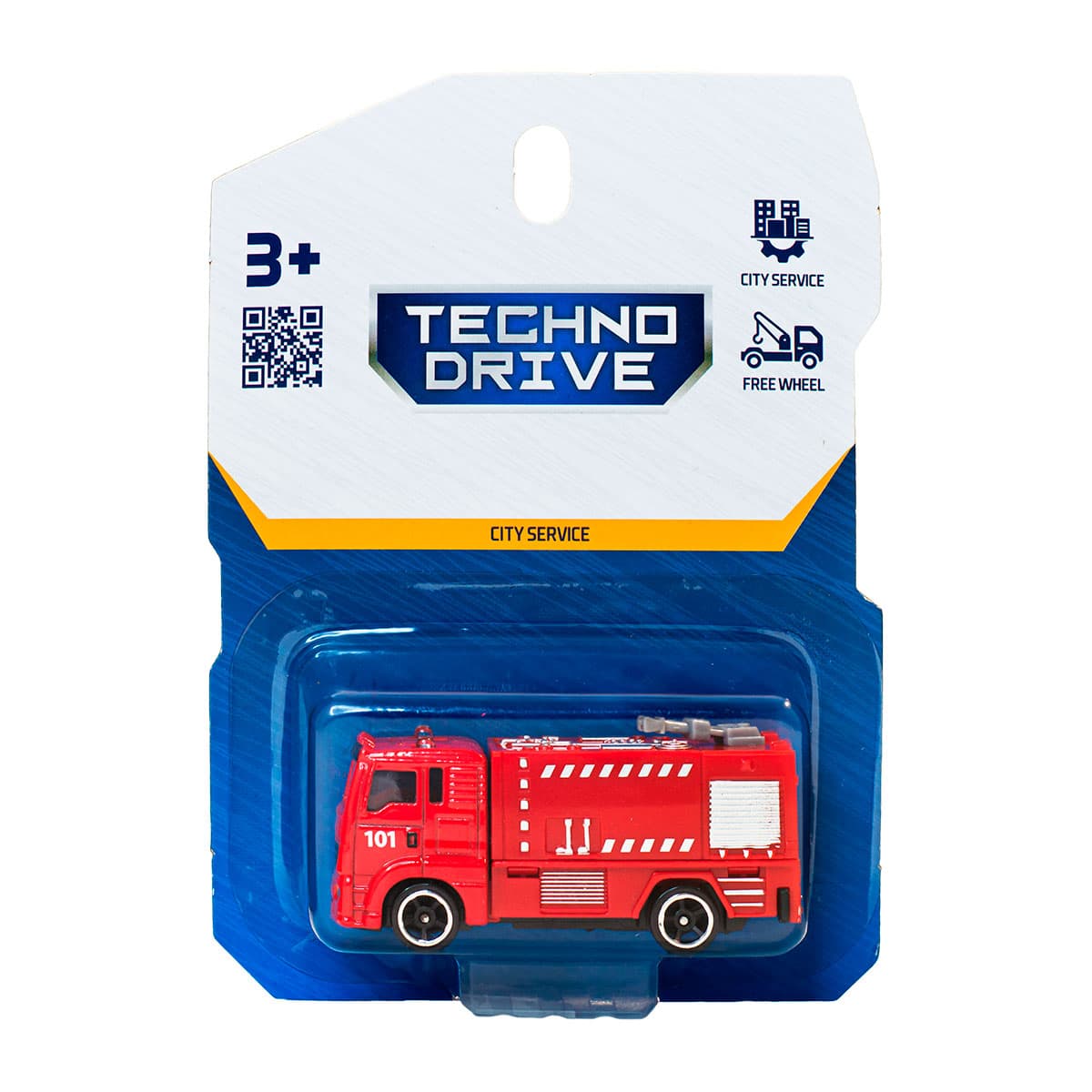 Минимодель "TechnoDrive" Городская служба микс №250421/КиддиСвит/