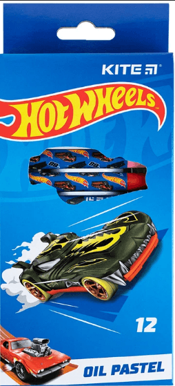 Пастель масл. "Kite" №HW24-071 Hot Wheels 12цветн.(12)(144)