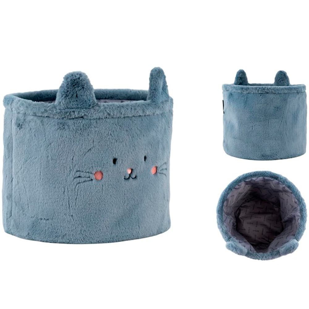 Корзина для хранения плюшевая "Kite" №K24-3100M-2 Cute Cat 30х25см(12)