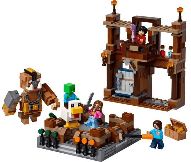 Конструктор "LEGO" Minecraft Бійцівський ринг у лісовому маєтку №21272(3)
