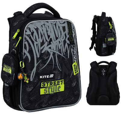Рюкзак каркасний "Kite" Education Street Style 2від.,3карм. №K25-531M-4(4)