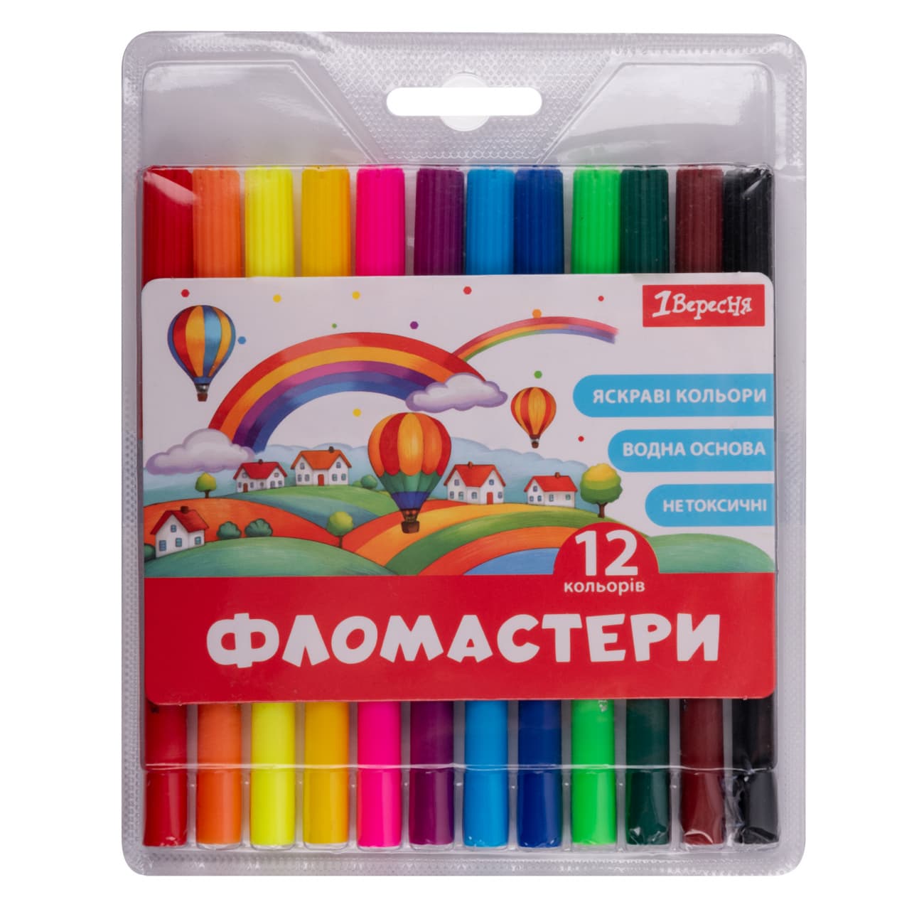 Фломастери "1В" 12кольор. "Classic" №650547(12)(192)