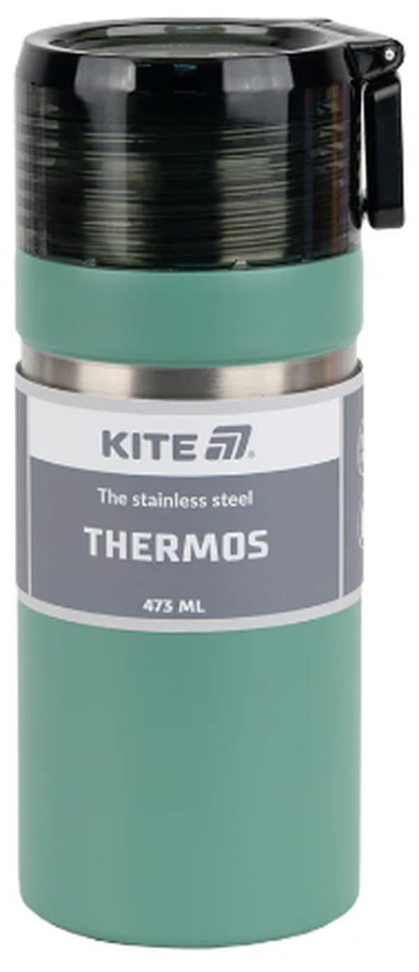 Термос 0,47л "Kite" зелений №K25-320-2