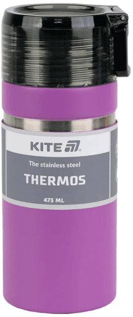 Термос 0,47л "Kite" фіолетовий №K25-320-3