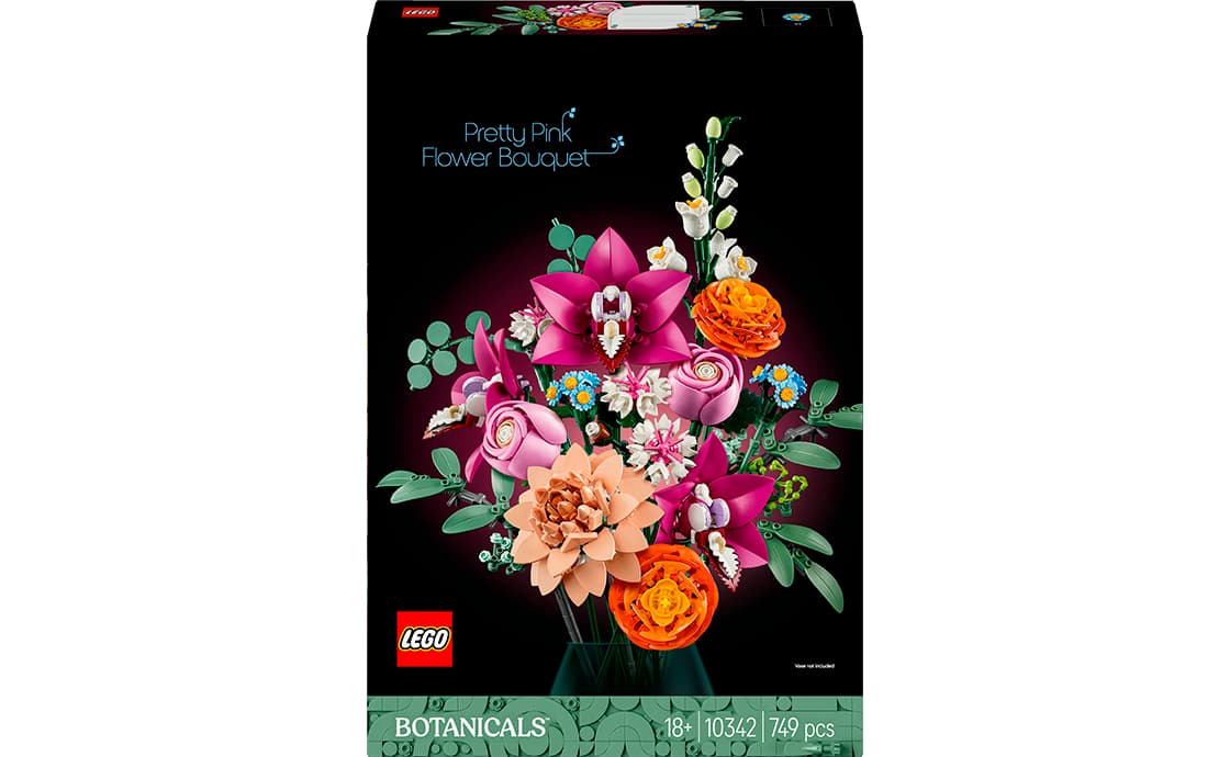 Конструктор "LEGO" Botanicals Милий рожевий букет квітів №10342(3)
