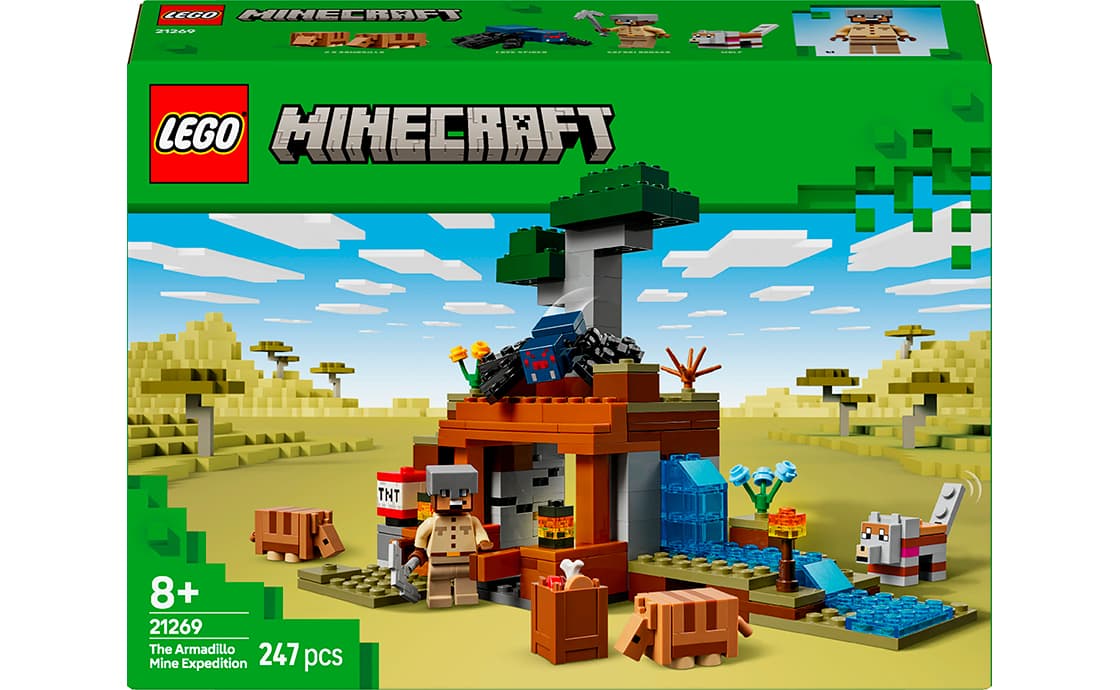 Конструктор "LEGO" Minecraft Шахтна експедиція «Броненосець» №21269(6)