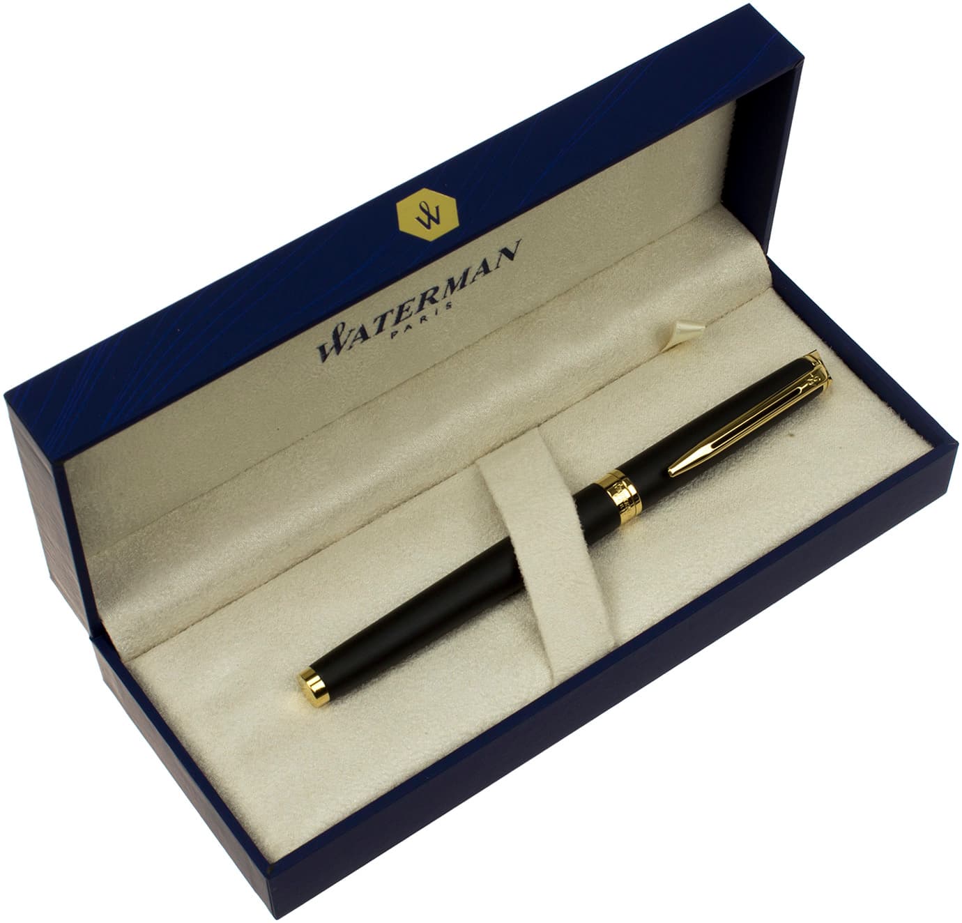 Ручка чорнильна Waterman Hemisphere матова чорна 12003 