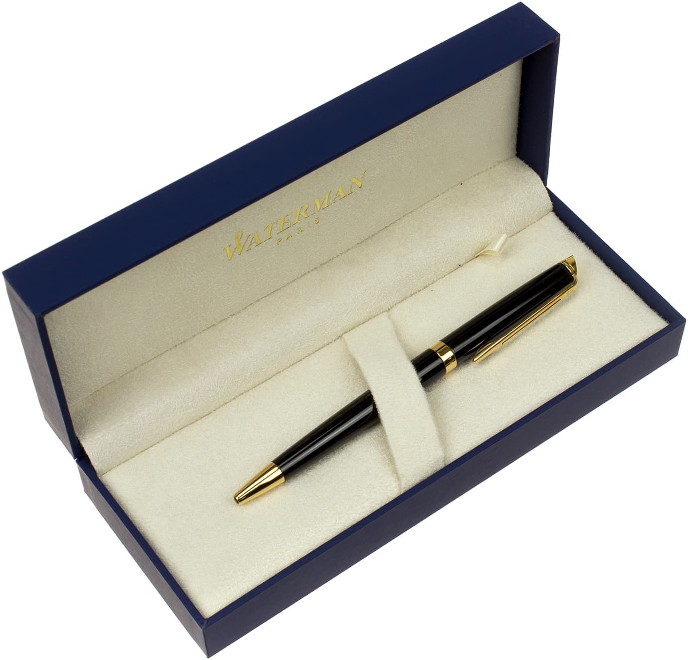 Ручка кулькова Waterman Hemisphere чорна 22002  