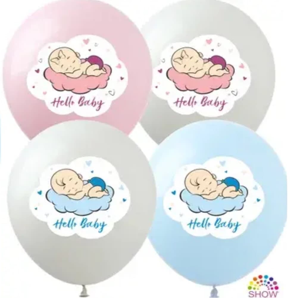 Кулька повітр. латексна 12"/30см "Baby"/Art Show/(50)