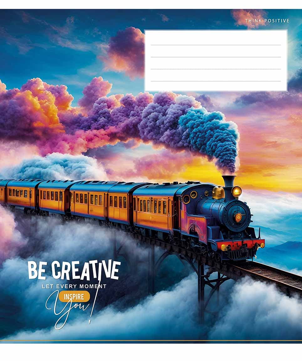 Зошит 48арк. лін. Школярик "Be creative" ВД-лак №048-3399L(10)(100)