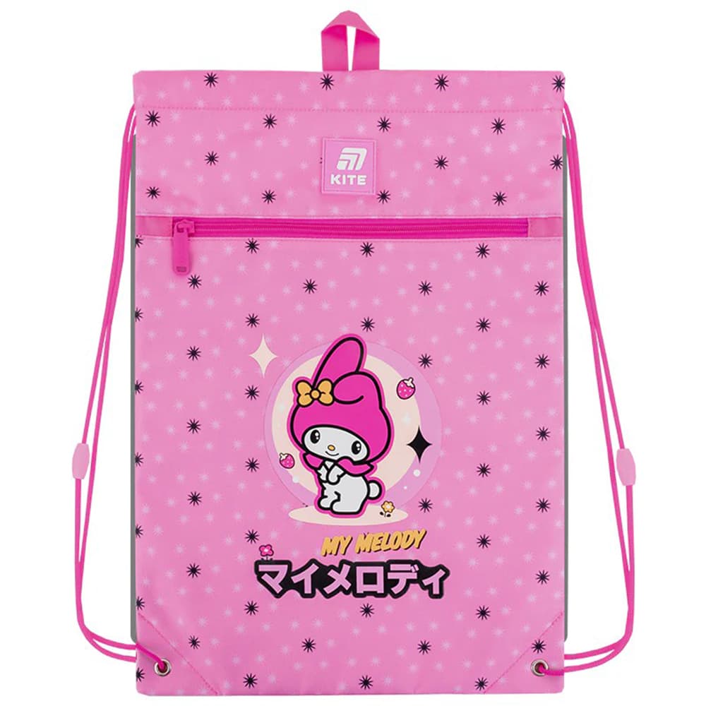 Сумка для обувь "Kite" 601M My Melody 1от.,1карм. №HK25-601M-2(10)(50)