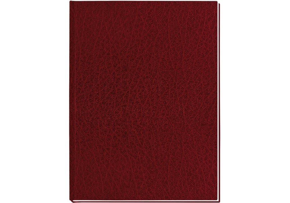 Тетрадь А4 96л. клет. тв.обл. "Стиль" бордо №E21924-18/Economix/(5)(20)
