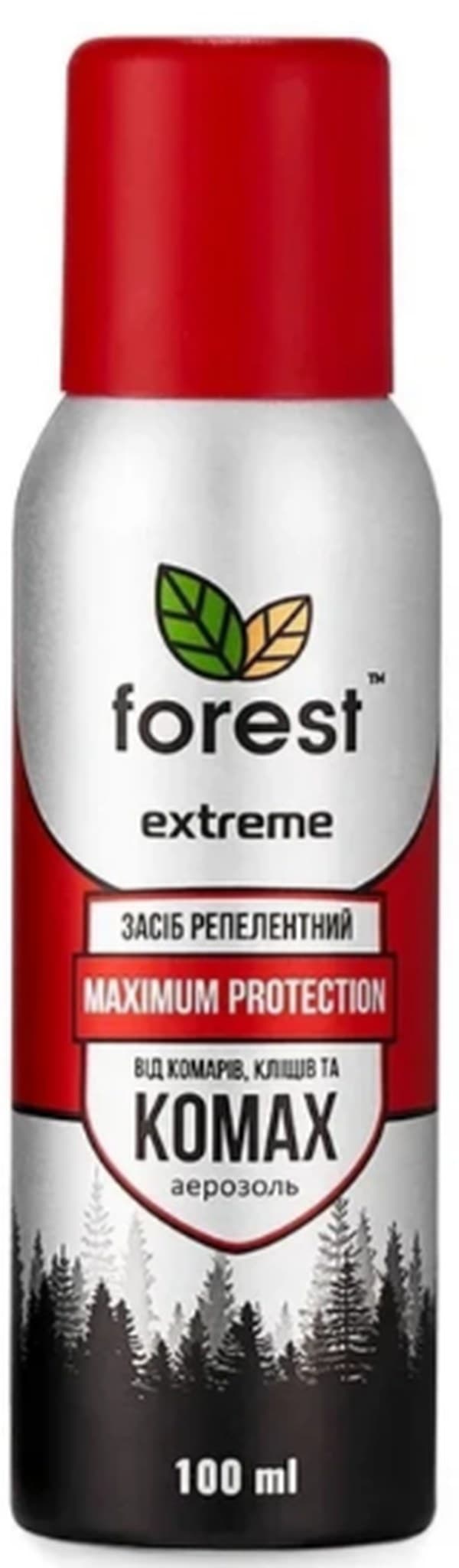 Аэрозоль "Forest Family" от комаров 100мл №5088