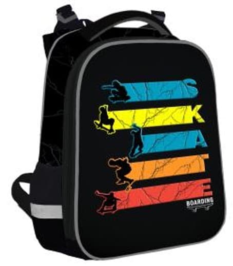 Рюкзак каркасный "School Case" Skate 2отд. 2карм,39х29х16см №2516C/Class/(4)