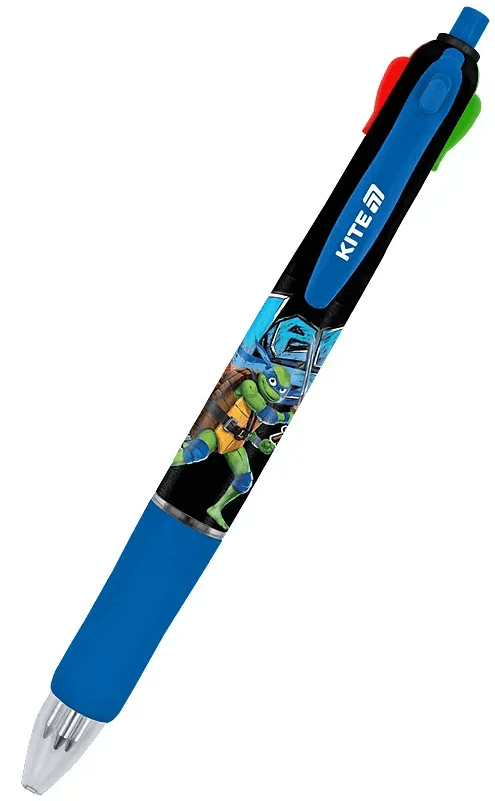 Ручка авт. кульк. "Kite" №NT25-067 Ninja Turtles 4 кольор.(28)