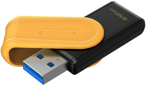 Флеш-пам`ять 512GB "Kingston" DT Exodia USB3.2 black/yellow №8774