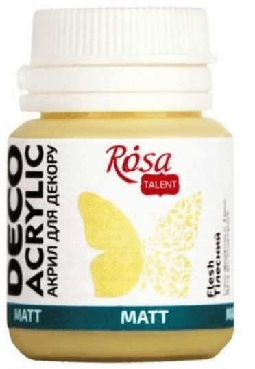 Акрил для декора "Rosa Talent" 20мл №20031 телесный,глянцевый