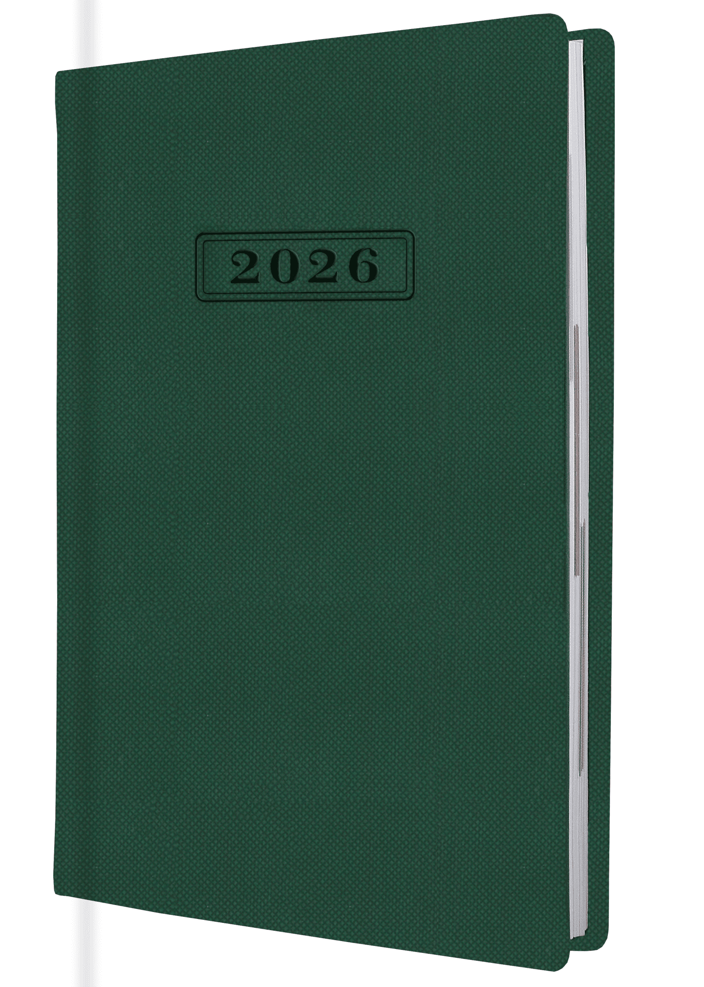 Ежедневник А5 Optima датированный 2025 SQUARE зеленый O25204-04