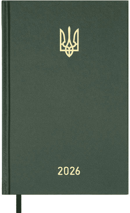 Щоден. А5 "Buromax" дат2027 Airy зелений №BM.21165-04(20)
